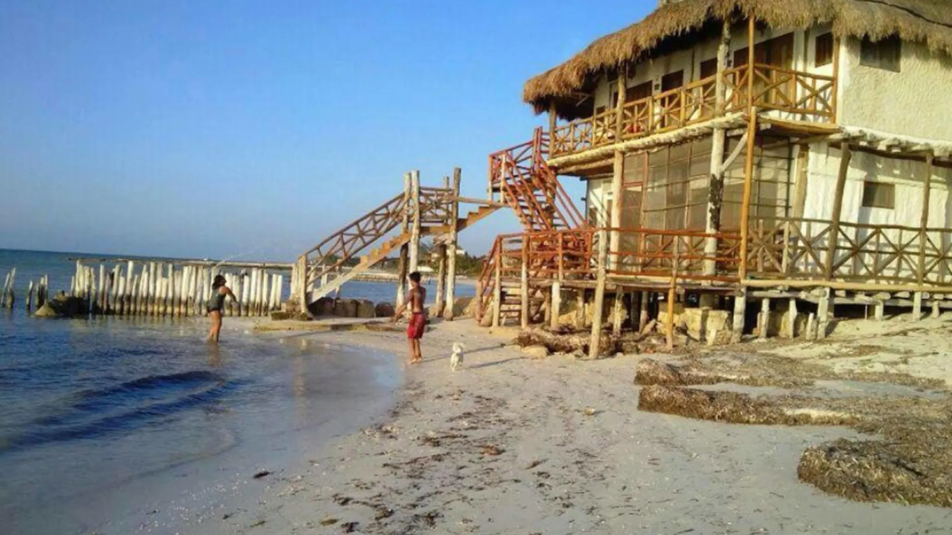Golden Paradise Beach Isla Holbox