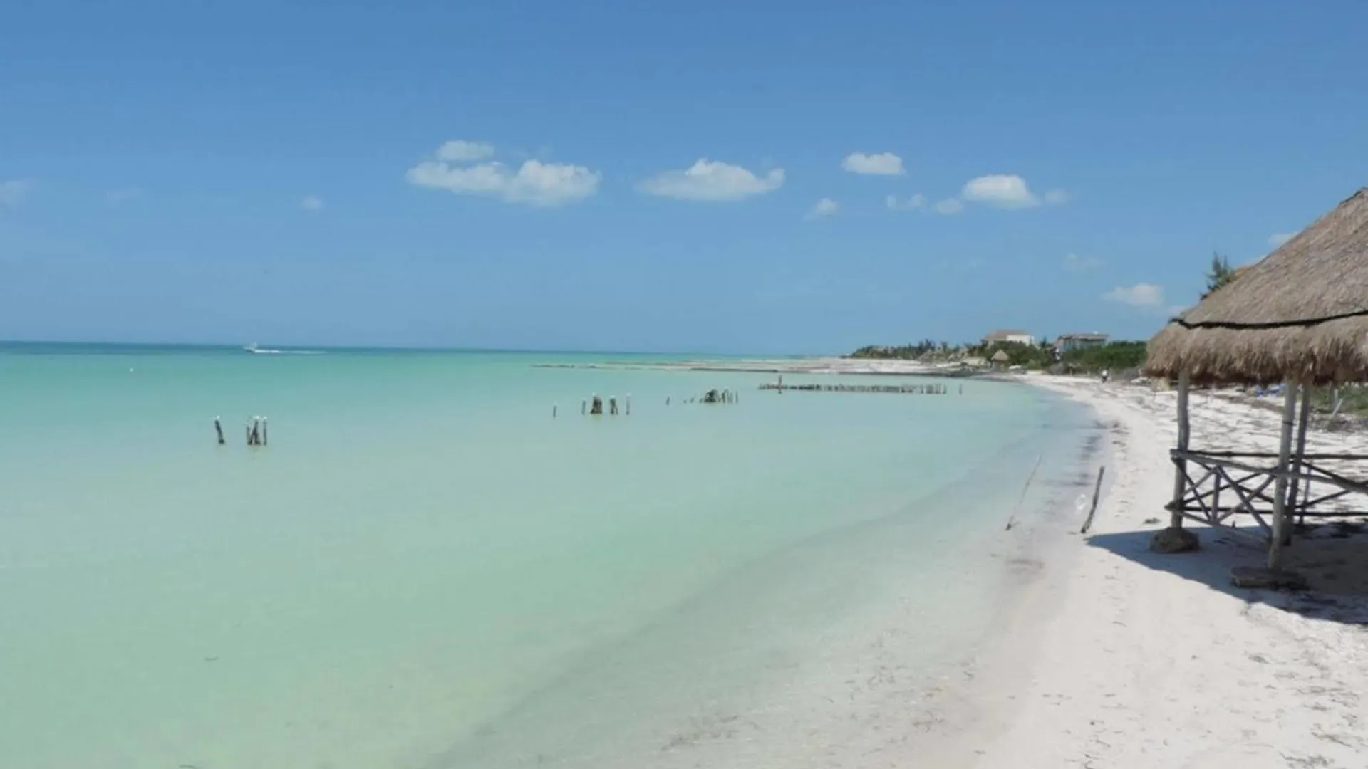 Golden Paradise Beach Isla Holbox Mexico